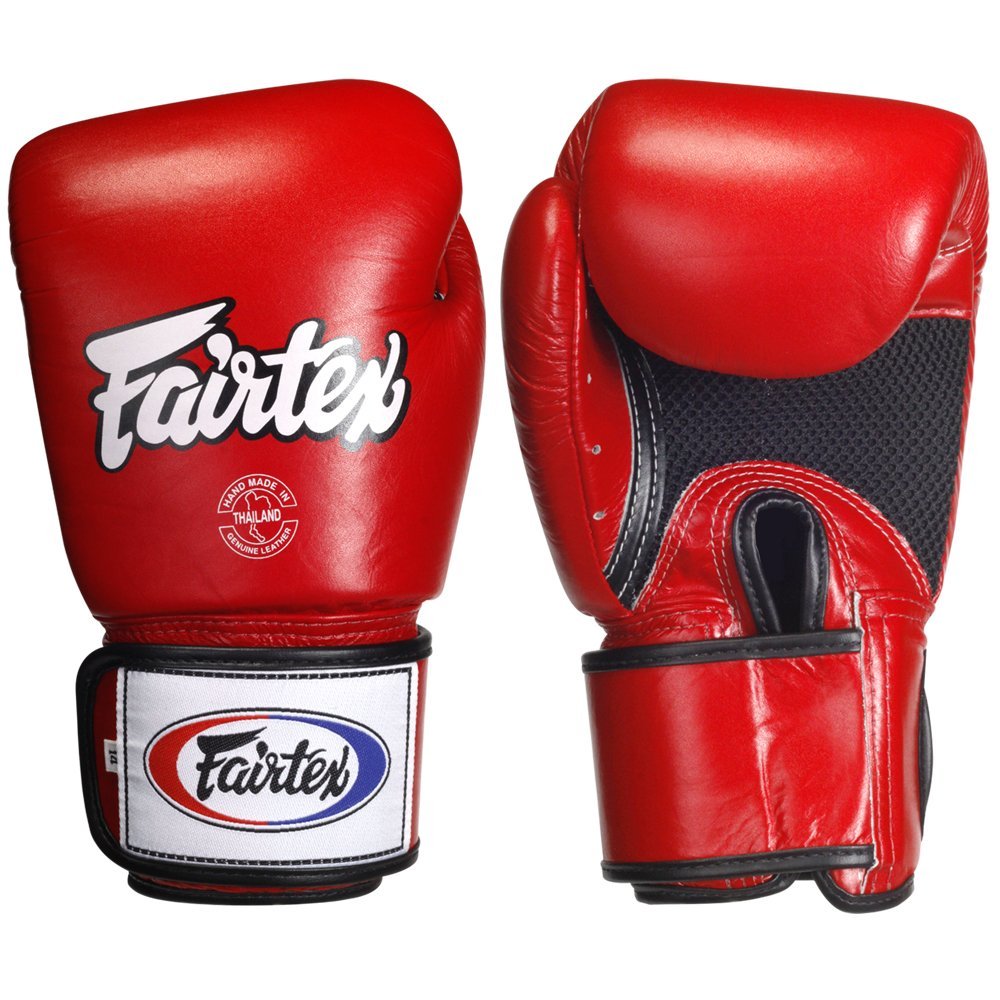 Fairtex Boxing Gloves GBV1 Red Mesh
