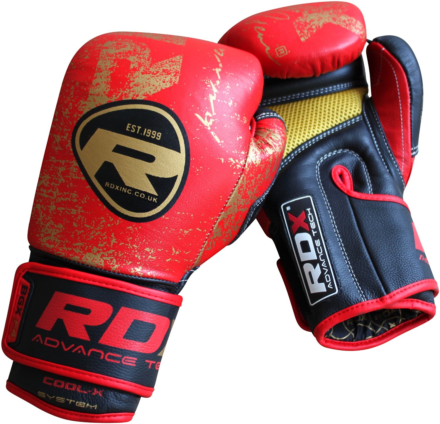 RDX Boxing Gloves BGX F4 Red