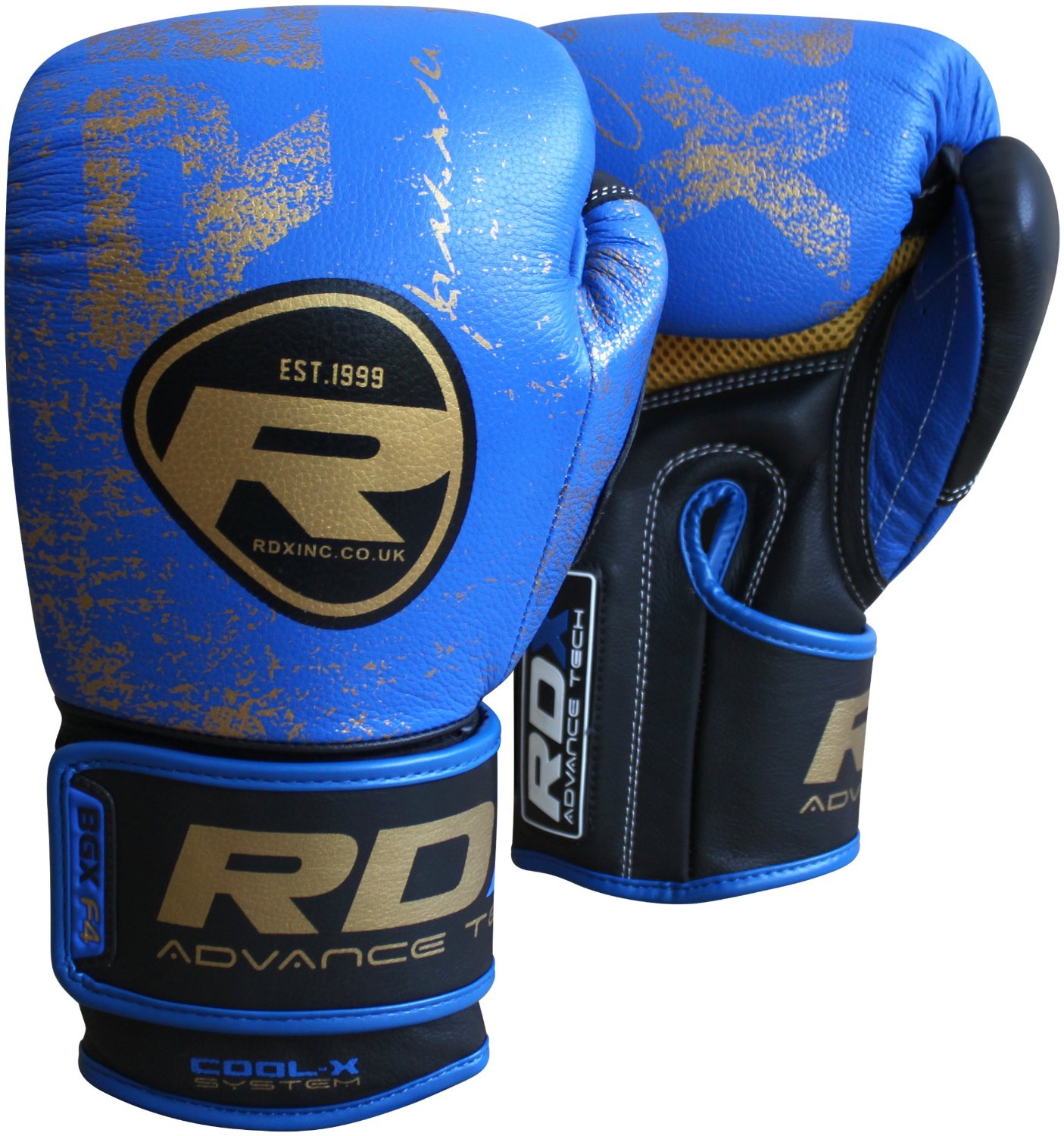 RDX Boxing Gloves BGX F4 Blue